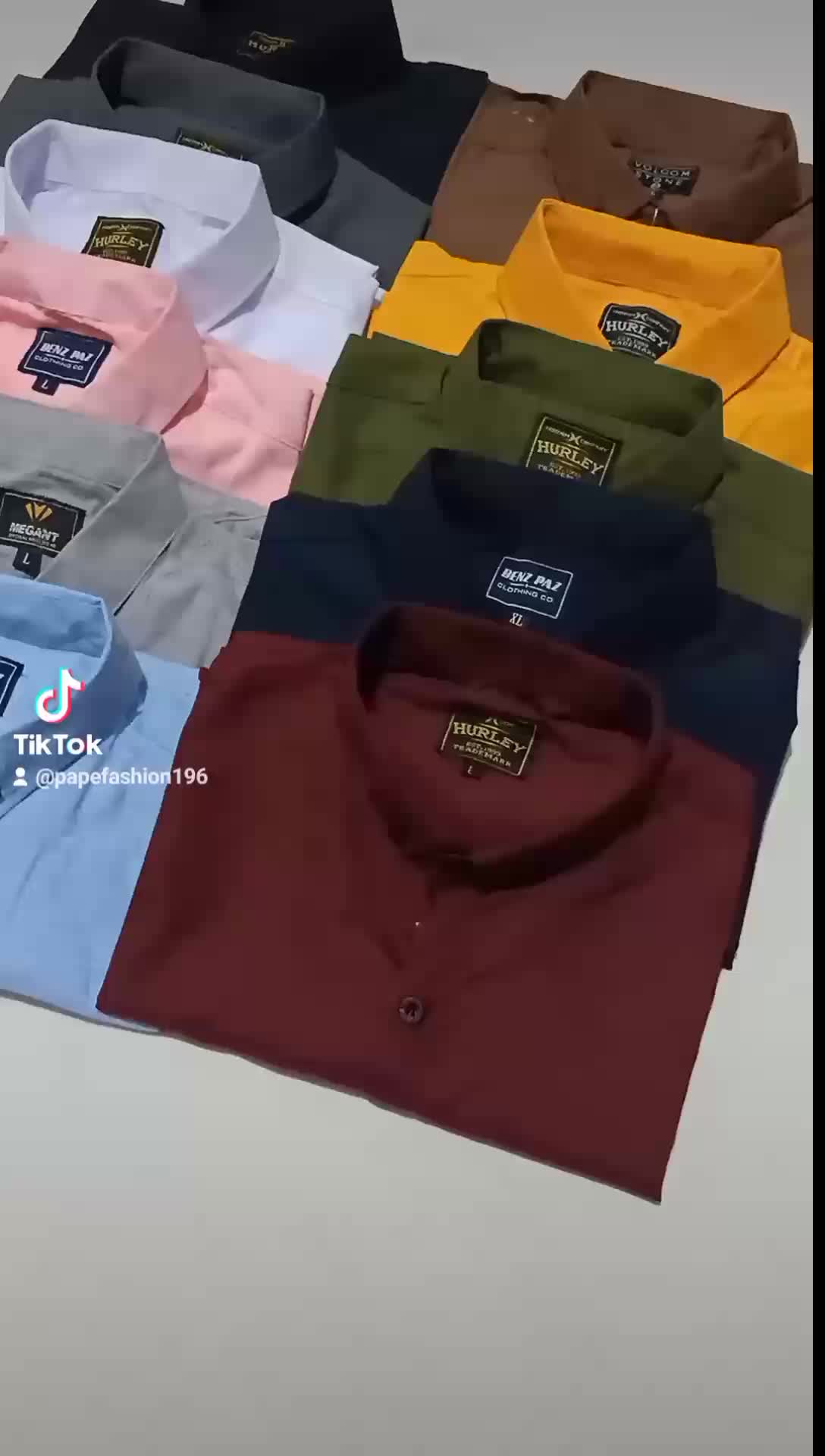 Kemeja pria polos lengan panjang hitam slimfit