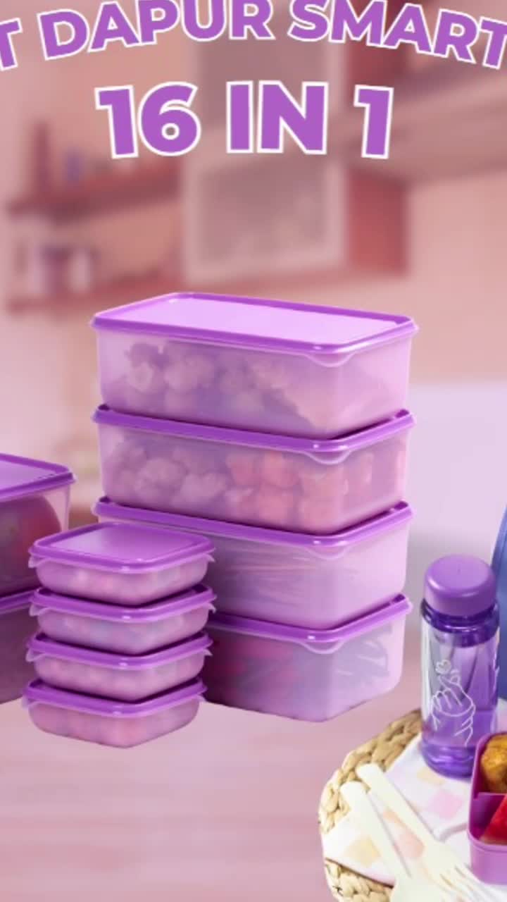 CPM SMART MOM TOPLES 12 IN BONUS TAS BEKAL ASUKA 1 SET OVII ,tas bekal random warna Dapur