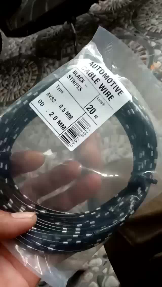 Kabel Otomotif Body Bodi Bintik OD 2.0mm x 20 Meter Untuk Kelistrikan Mobil Motor standart astra