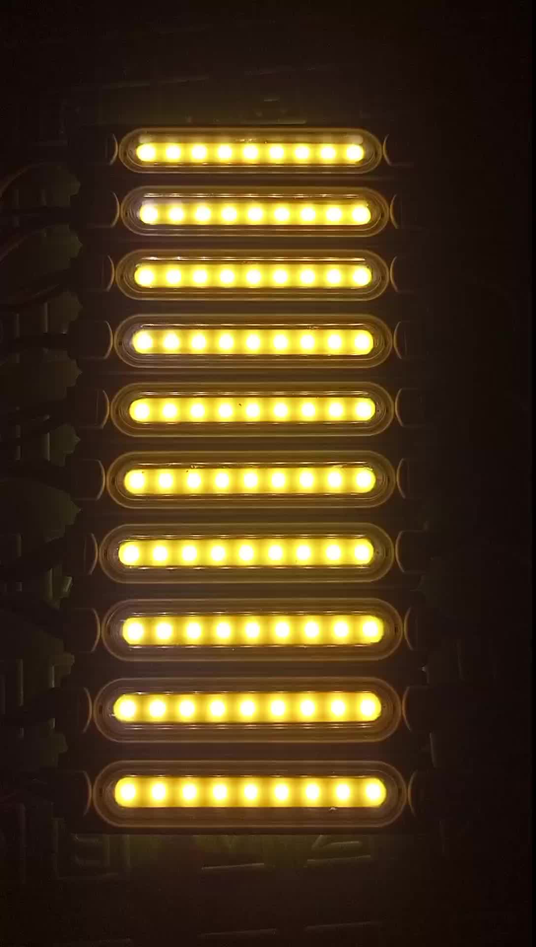 1renteng 10 biji lamp led Cob plasma 9 titik 24volt Lampu