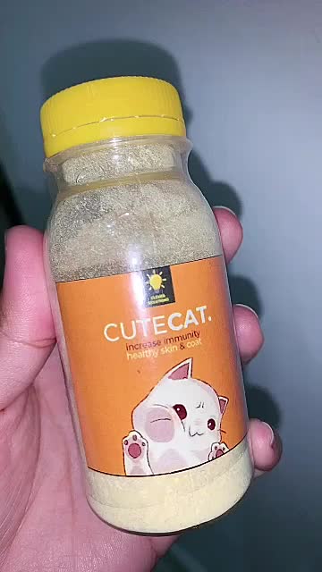 (BISA COD) Vitamin Penggemuk dan Bulu Kucing Penumbuh Bulu Kucing Pelebat Bulu Obat Bulu Kucing Rontok CUTE CAT
