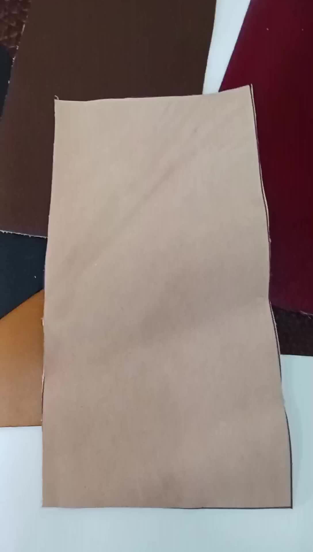 Kulit sapi nabati taslir vegtan bahan kerajinan hand made lembaran potongan warna natural