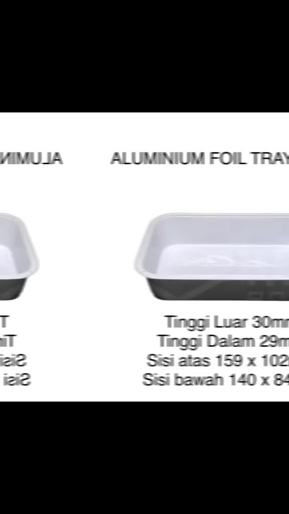 HARGA UNTUK ISI 10 PCS  Alumunium foil tray AX 350 [ UNTUK DIMSUM MENTAI ISI 6 PCS SAMPAI 8 PCS ]  mentai rice / macaroni schotel / lasagna