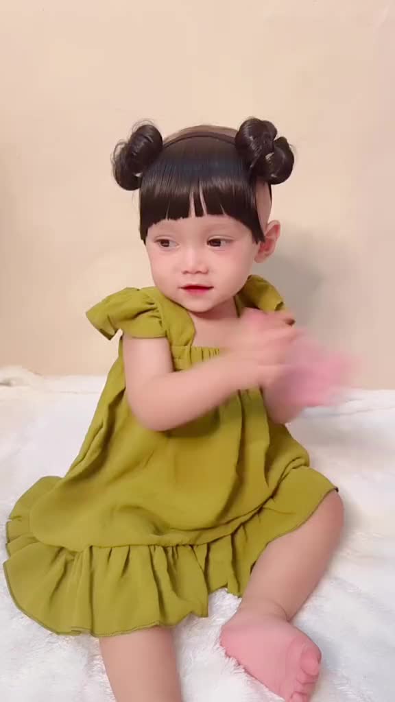Lulukids-Gaun Anak Perempuan/Dress Overall Anak Tali Di Belakang Crinkle Airflow Ready Usia 1-15 Tahun Lengan Anak-Anak
