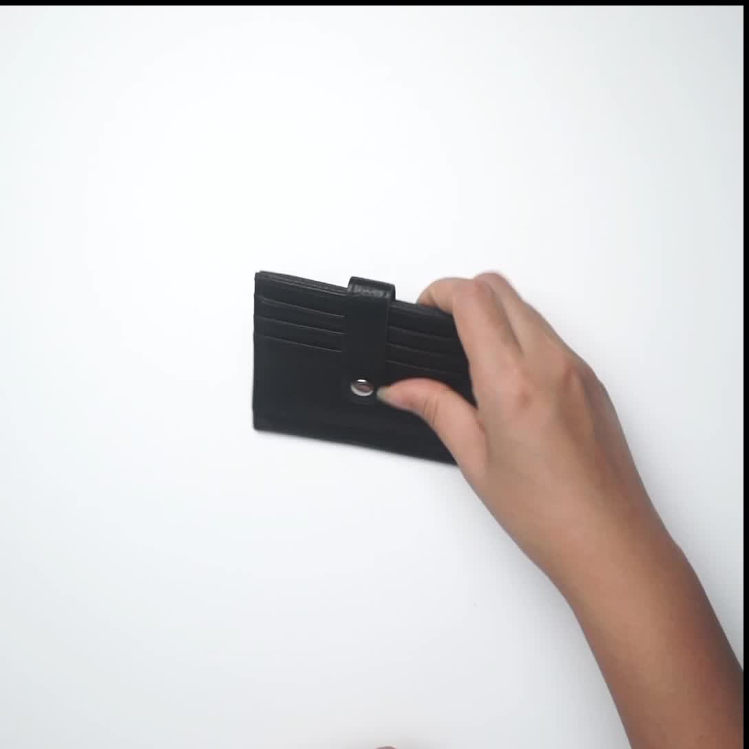 PLAYBOOK Clement Card Wallet - Dompet Kartu Kulit Asli Wanita / Pria