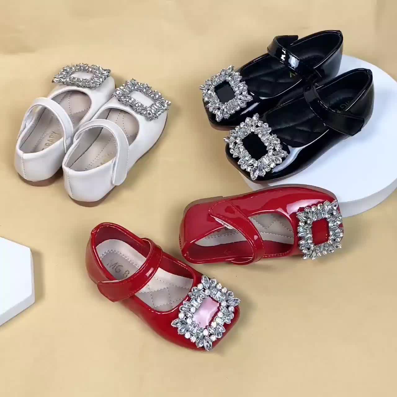 KD0506 Sepatu Flat Anak Perempuan Lucu Buat Lebaran 21-30 Bisa COD (With Box)