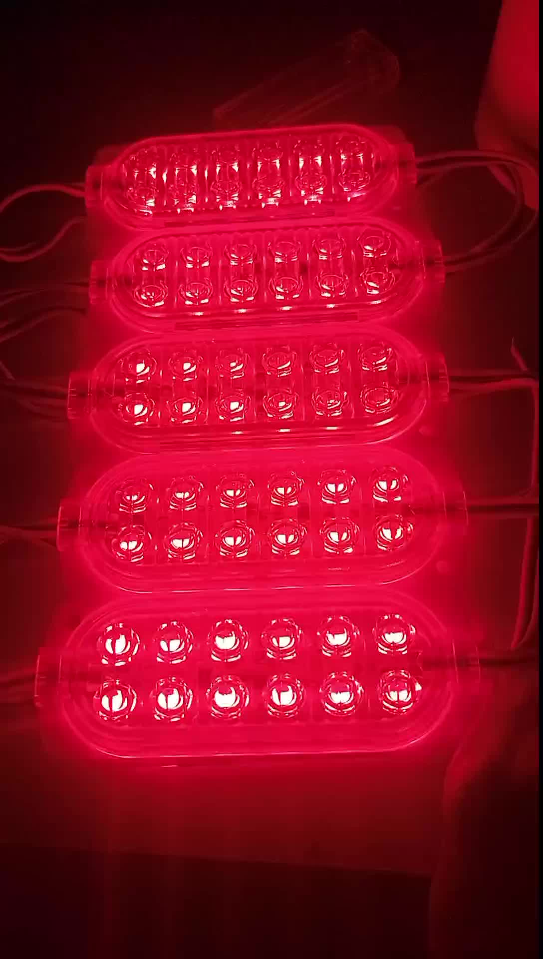 LED 12mata 3kabel mode kedip bisa diam