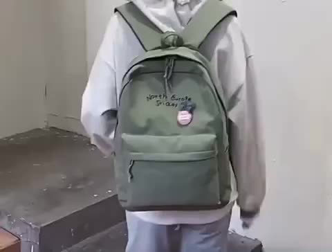 Tas Ransel HPY Sekolah Perempuan Terlaris Kekinian Bahan Kanvas D300/ backpack wanita