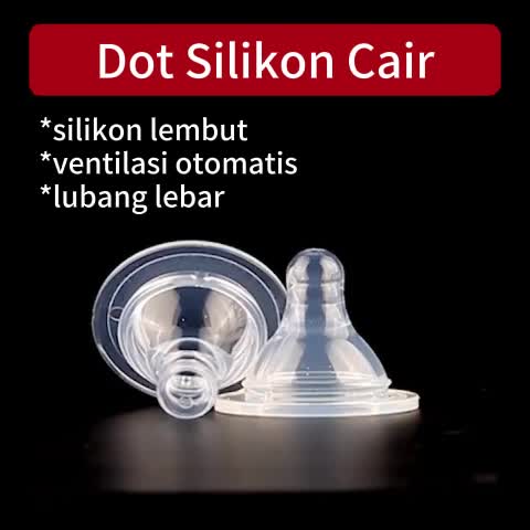 Dot bayi / Empeng bayi /Wide Neck /Bahan Silikon BPA FREE /Bayi
