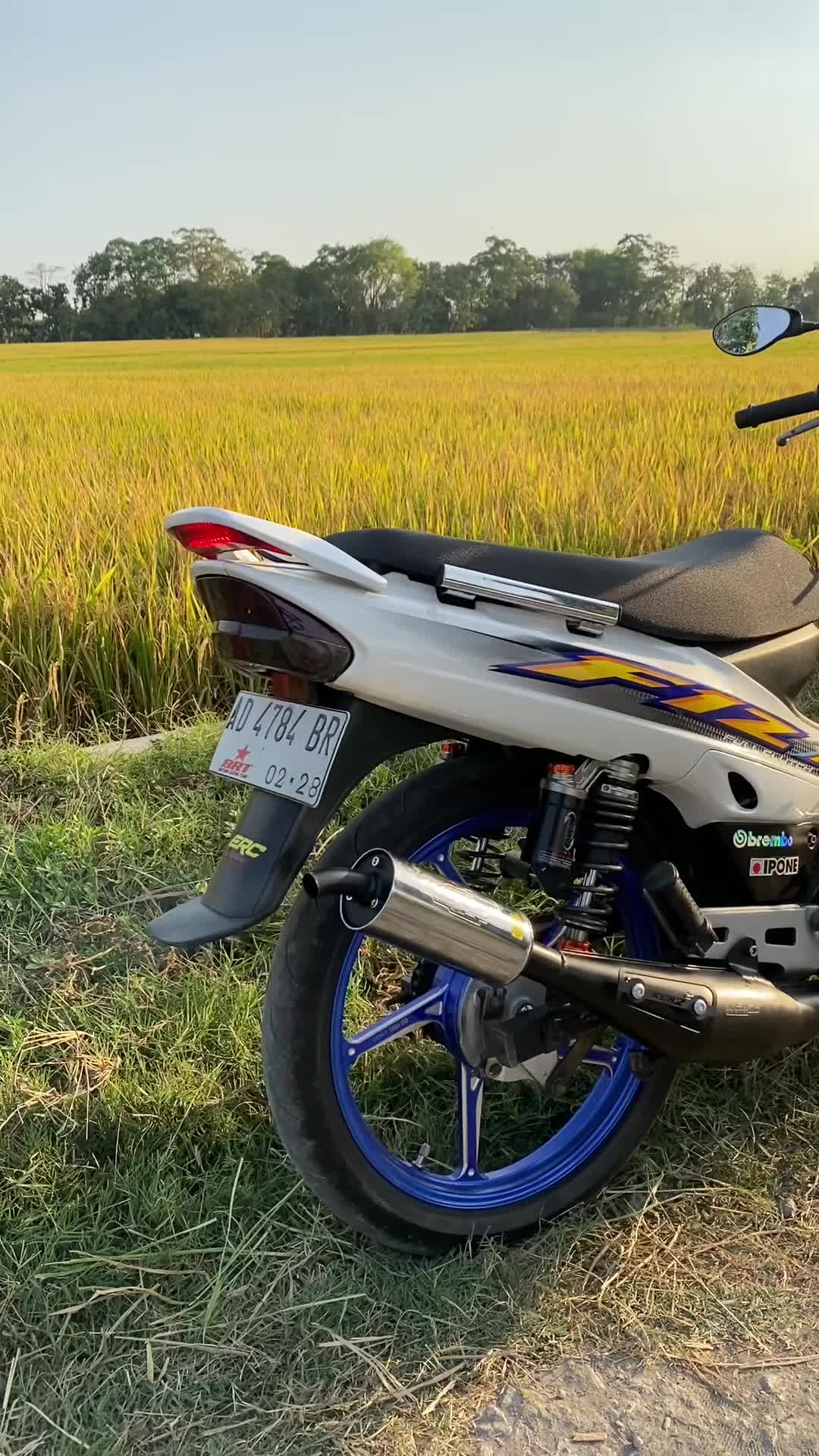 3v3 FullSirip Knalpot fizr/fiz/f1zr/force1 KEN2 Motorcycle