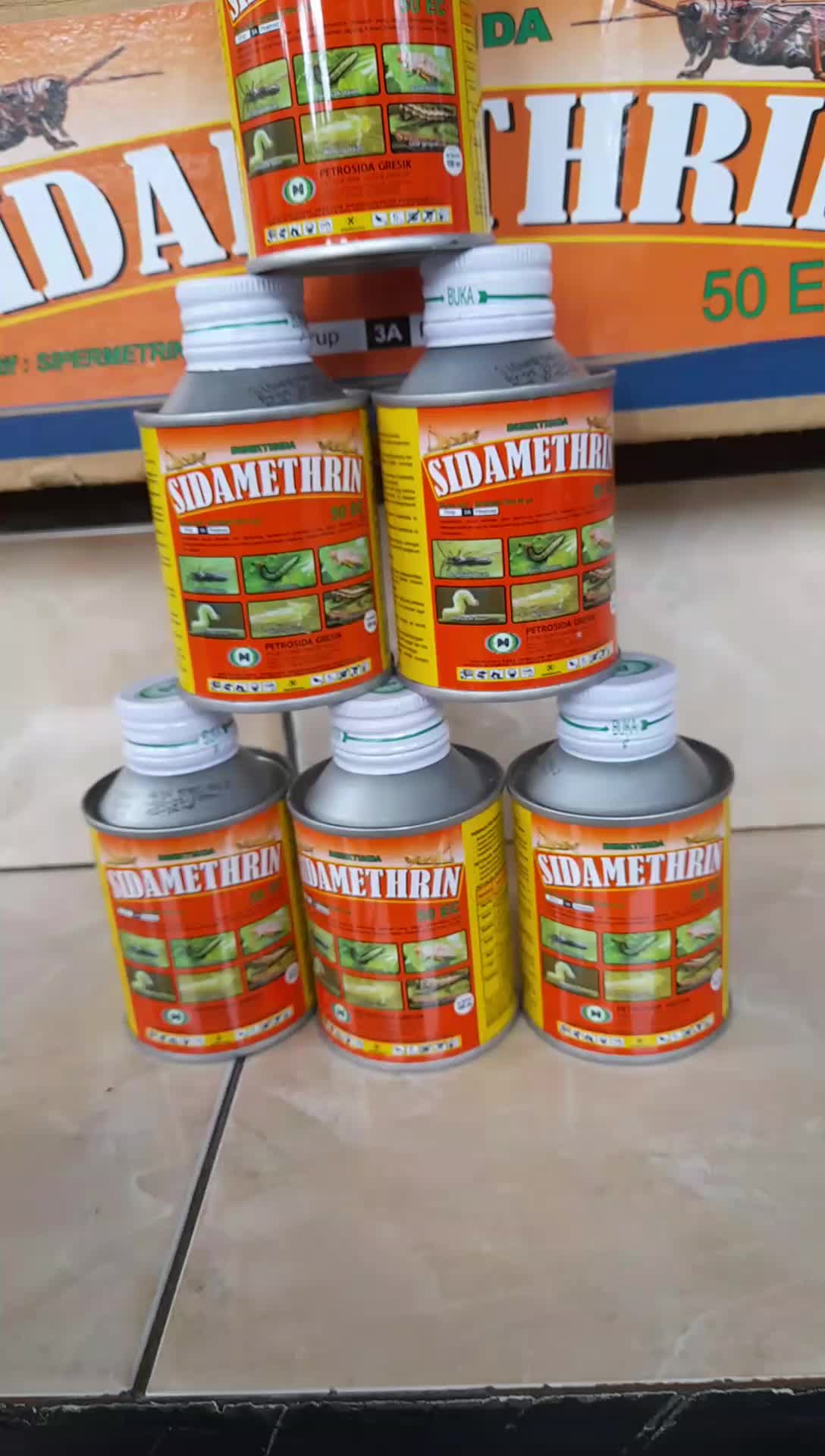Insektisida Pengendali Hama Tanaman Pertanian Sidamethrin 50 EC 100 ml