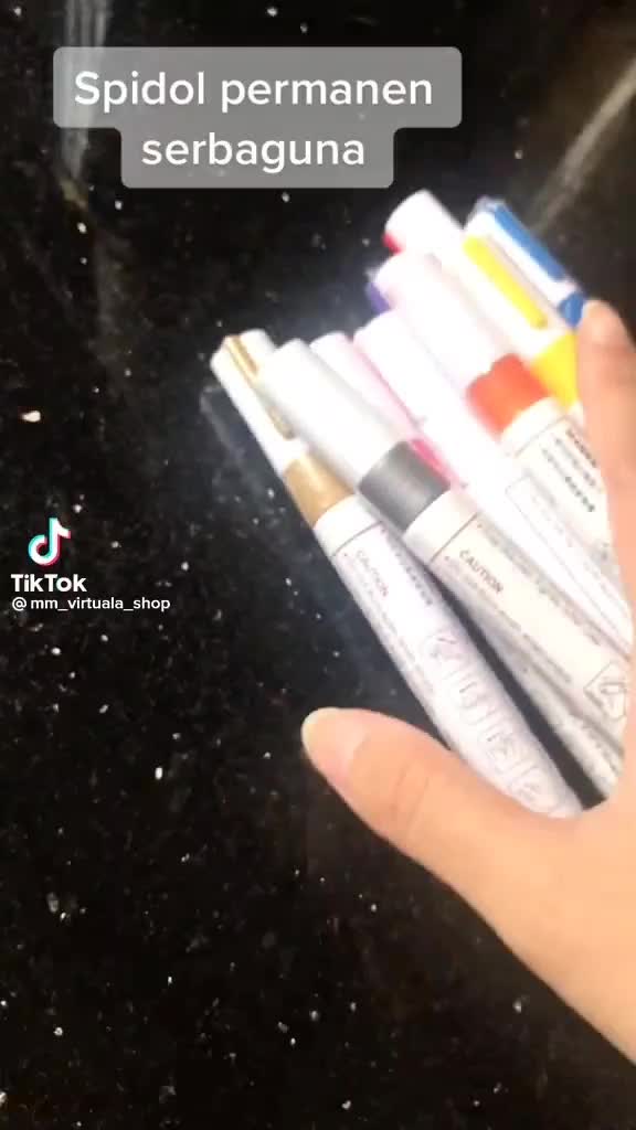 SPIDOL BAN Sepeda MOTOR MOBIL TOYO ORI PERMANENT TERMURAH WARNA LENGKAP PEN CAT MERAH PUTIH BIRU KUNING ABU HIJAU UNGU PINK GOLD PEWARNA CAT BAN PERMANENT TERMURAH TOYO PAINT PAINTING RUBBER RUB