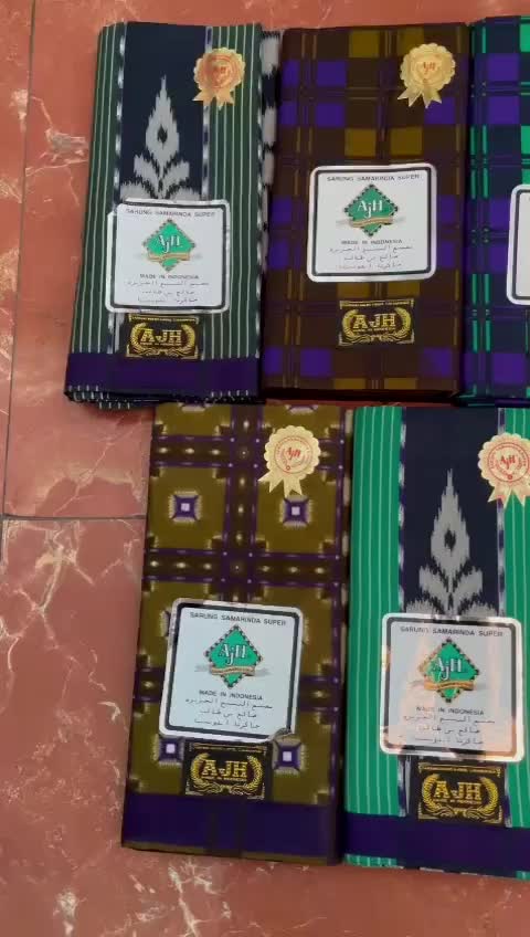 SARUNG AJH AL JAZIRAH SAMARINDA SUPER ALJUPRI MOTIF BHS KAIN SARUNG PRIA MUSLIM DEWASA 100% KATUN Lembut al jupri