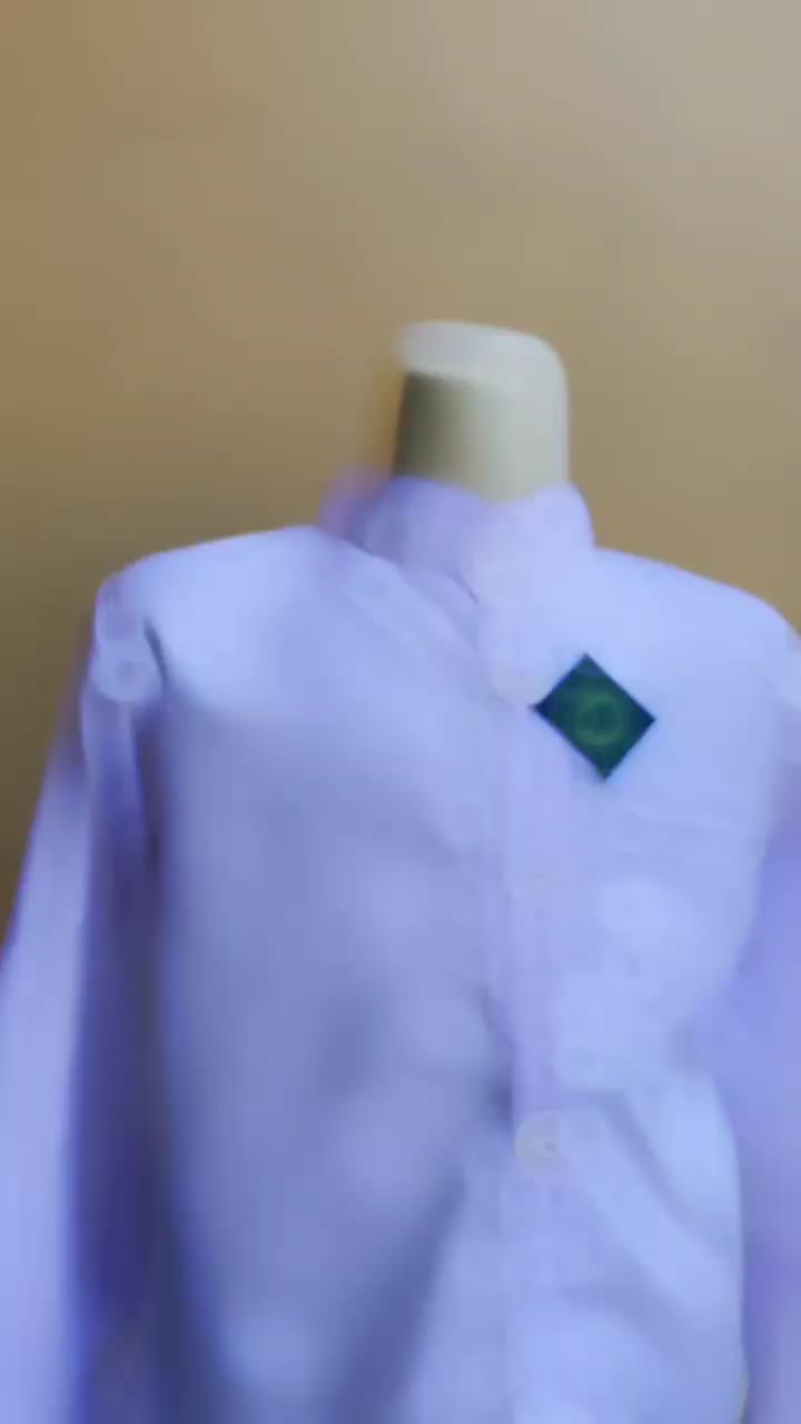 [LANGEN] Setelan Koko Kurta Anak Putih-putih Lengan Panjang dan Pendek Bahan Katun Microsoft Poliester