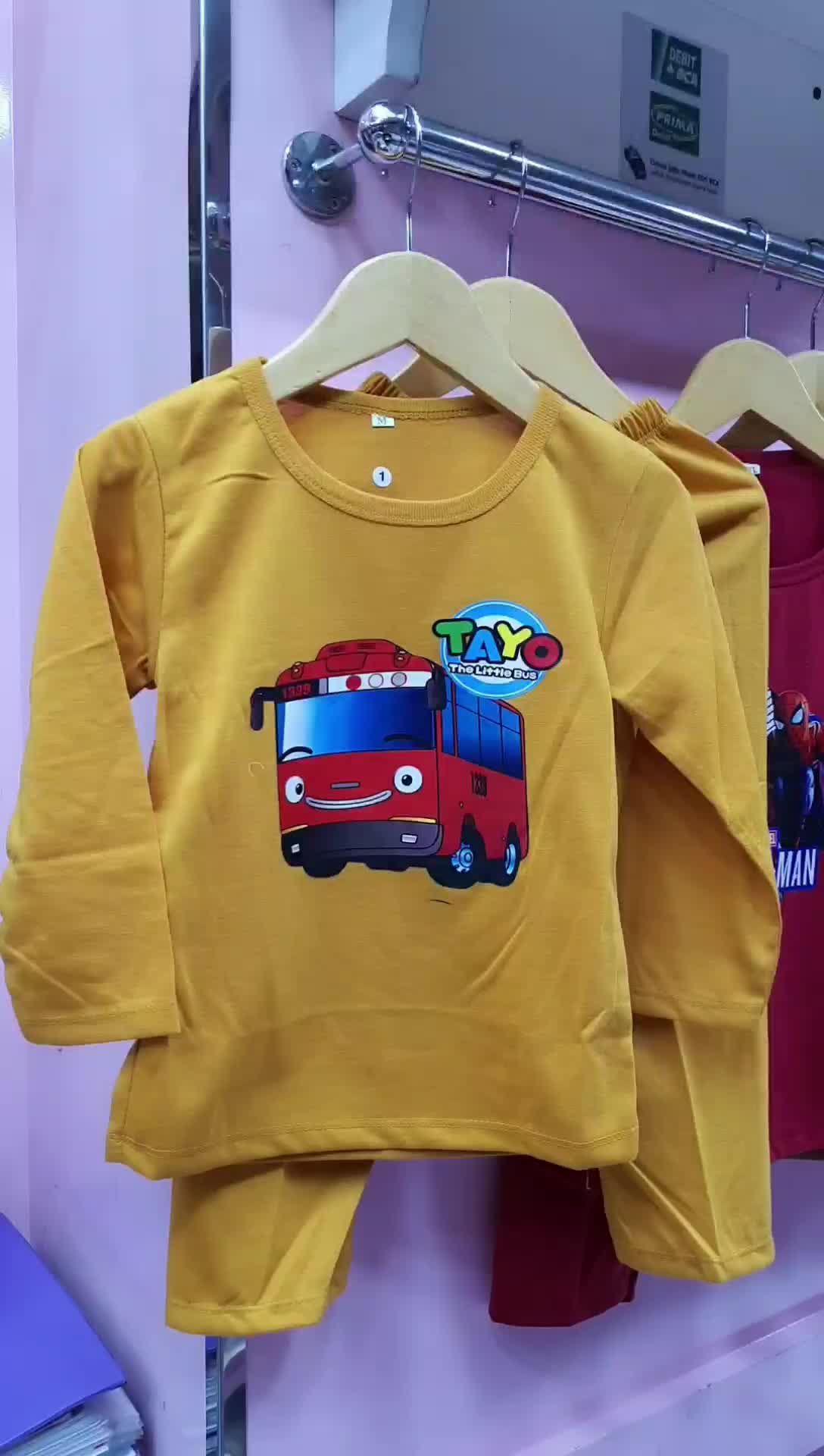 Paket Bundle 6 - 7 SET Setelan Baju Anak Laki - Laki  umur 2 - 6 tahun  Motif Random  (YBK004)