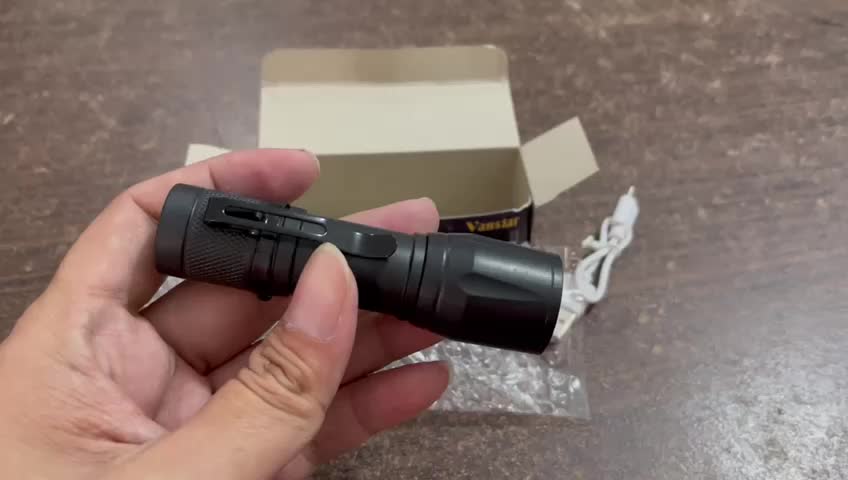 XPE 511 SENTER SWAT MINI LED ZOOM SUPER TERANG SWAT POLICE LIGHT USB COB CHARGER  1000 LUMEN 3 MODE