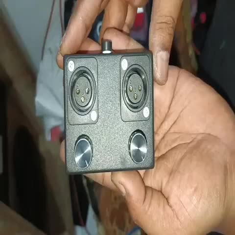Alat Anti Feedback Mic 2 Input XLR Microphone Kabel