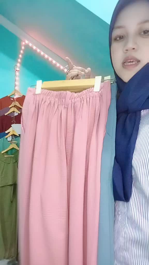 kulot crinkle airflow premium-celana kulot panjang wanita