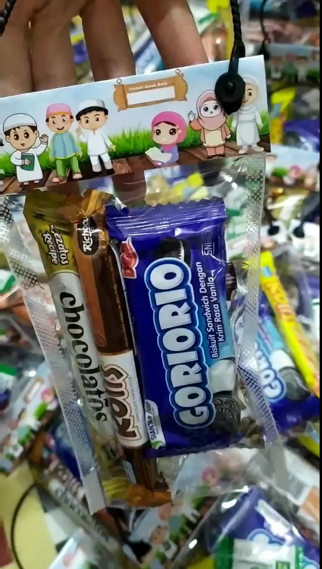 (Isi 10 pcs) Plastik THR dan Amplop lebaran/Plastik Label/Plastik Snack/Plastik Idul Fitri/Kantong kemasan/Amplop lebaran/Plastik Souvenir