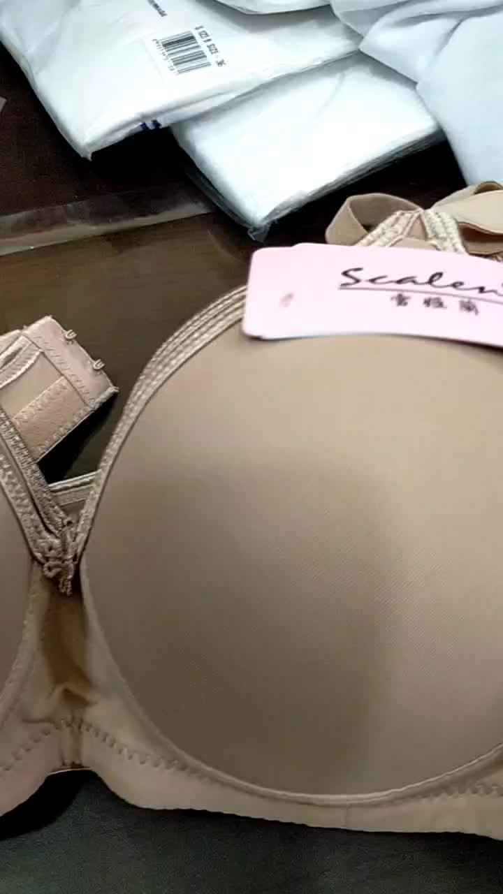 Bh Bra Scalen 2808 Licin Pakai Busa Tanpa Kawat Cup Kecil 34/40