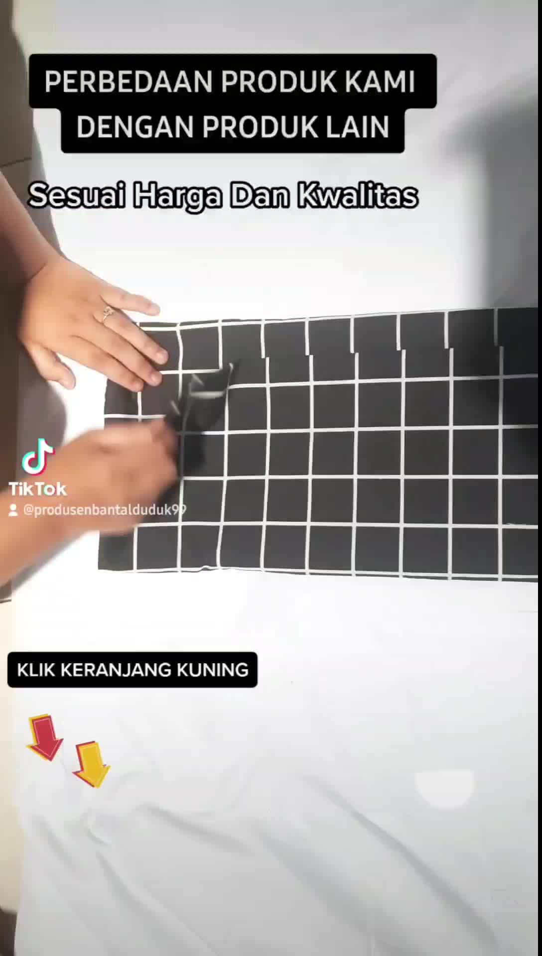 Sarung Bantal Sarung Guling Motif Aesthetic Katun Resleting Katun Tali