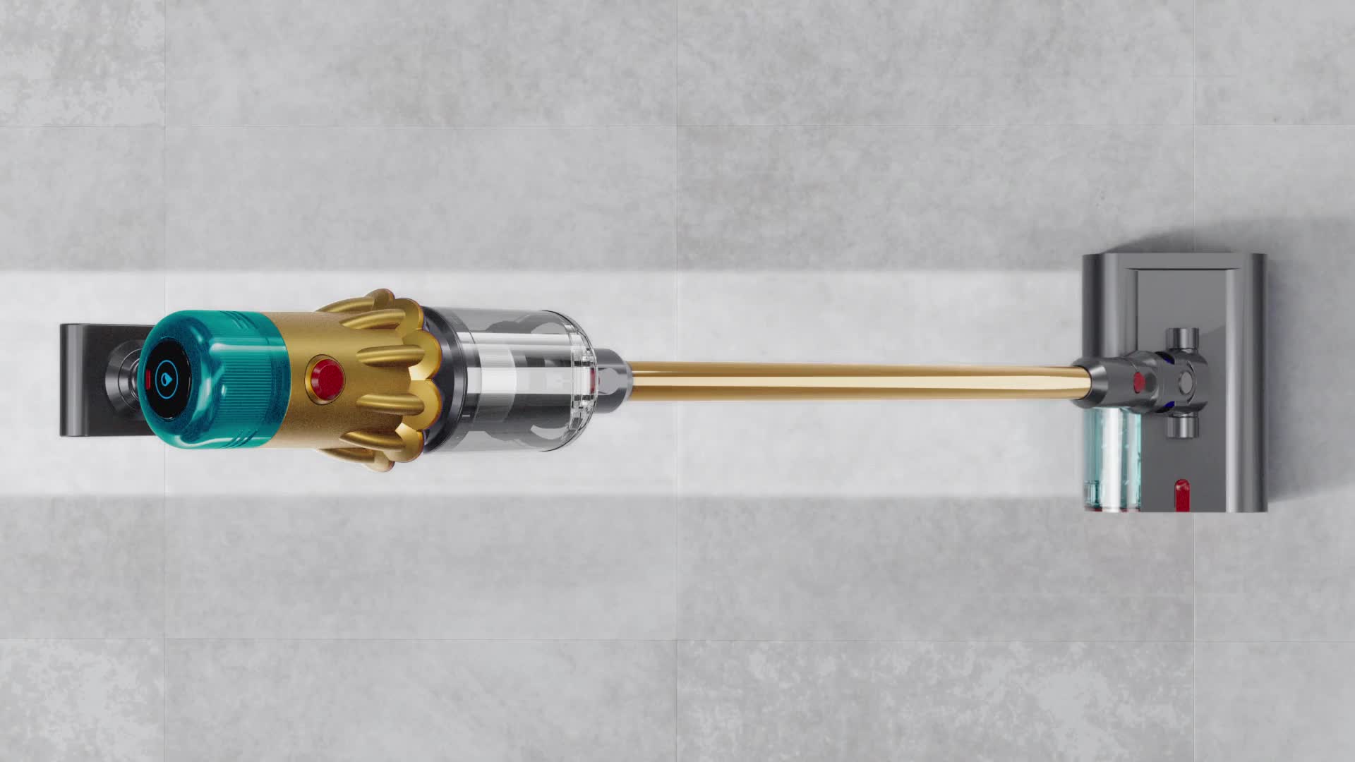 Dyson V12 s Detect Slim Submarine​ Complete Wet & Dry Vacuum Cleaner (Gold) - Penyedot Debu