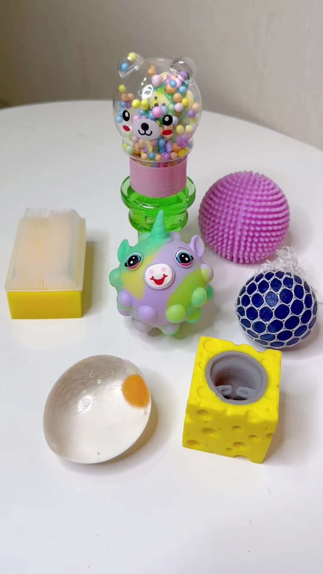 Sensory taktil on the go - terapi sensori anak mainan edukasi sensory lengkap squishy