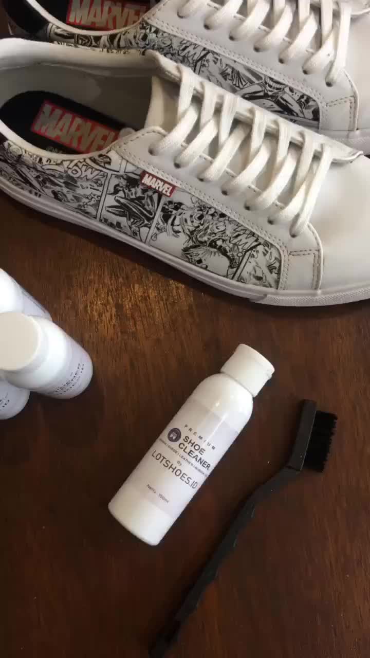 CLEANER SABUN SEPATU TAS TOPI TAS SOFA 100ML BY LOTSHOES.ID