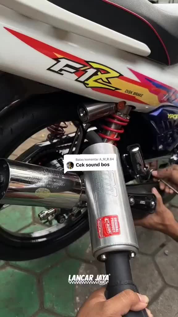 new knalpot fizr fiz full press premium by cminx racingMuffler