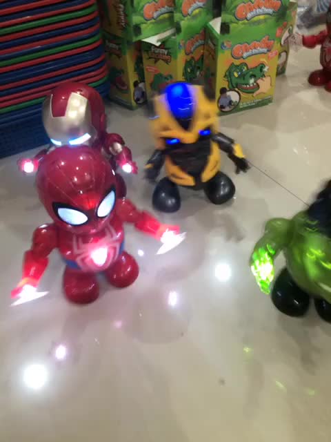 Mainan Robot Joget Dance Musik dan lampu