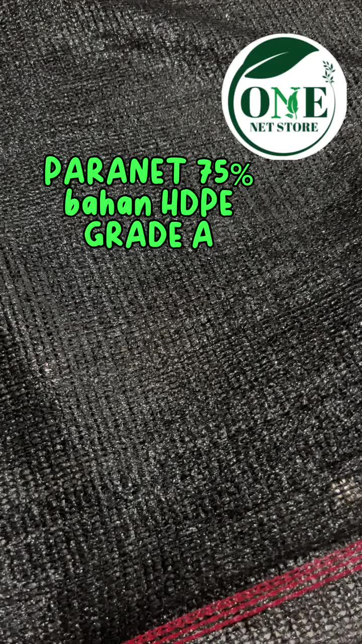 JARING PARANET 75 % | SHADING NET | ANTI UV | KUALITAS IMPORT | GRADE A | 10M X 3M