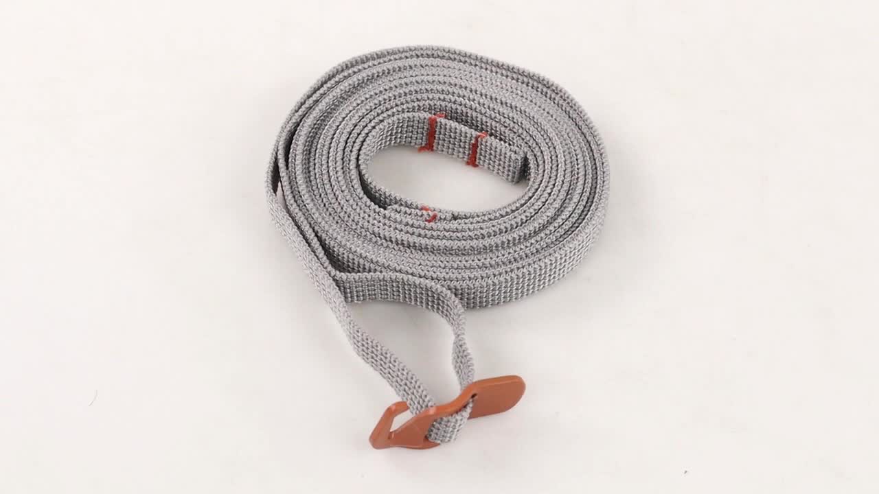 Strap Pengikat Tas Camping Rope Outdoor with Metal Quick Hook - BC098K