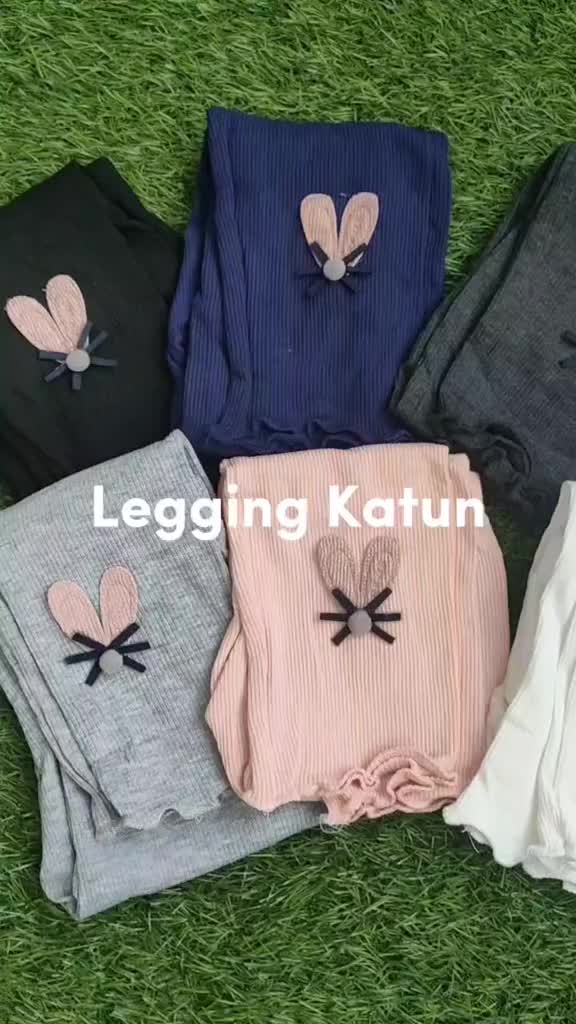 Boboho - Legging Anak Perempuan Motif Rabbit  / Leging Bayi  / Celana Panjang Anak Perempuan
