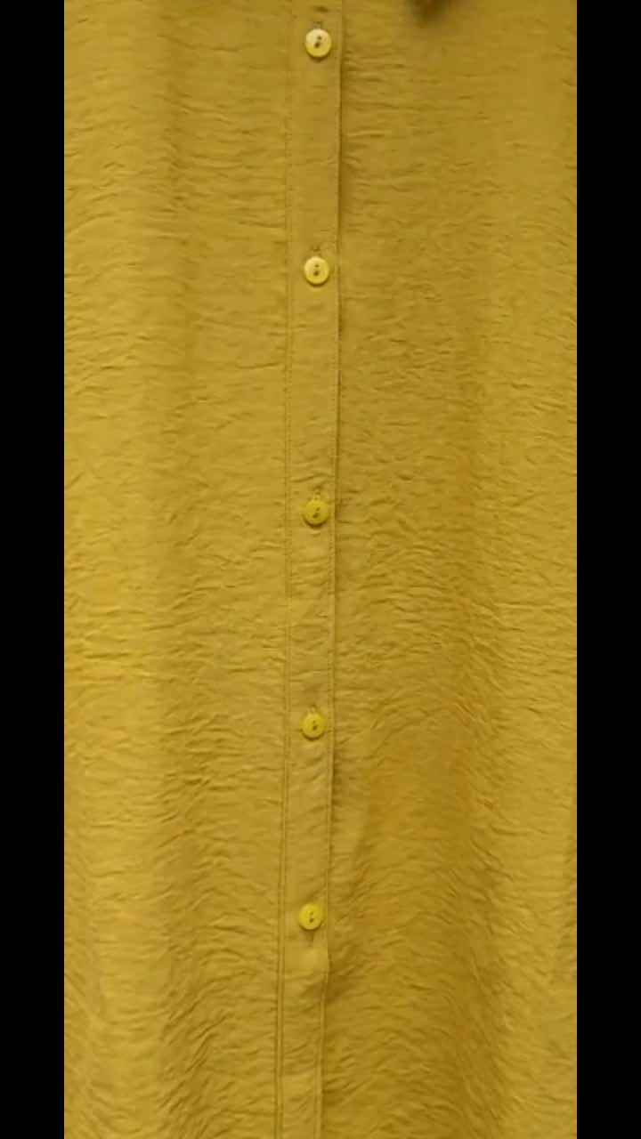 As3 Atasan Kemeja Casual Polos Wanita Katun Crinkle Airflow Lengan Panjang Oversize Santai Baju Dewasa Cewek  Linen Shakila