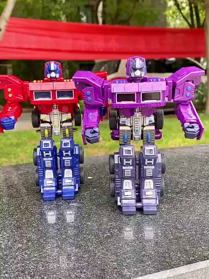 NODIA Mainan Deformasi Robot King Kong Model Mobil Deformasi Mobil Optimus Prime Deformation Truck Mainan Robot Mobil Inersia