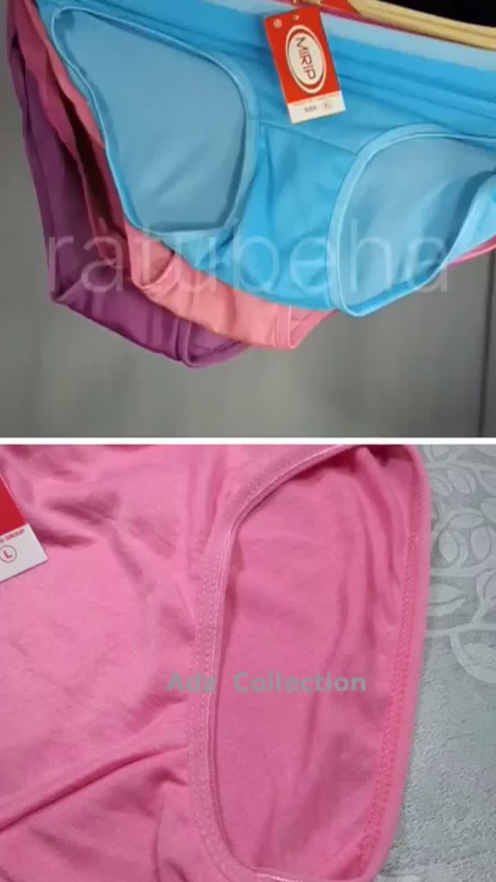 (12 pcs = 49rb) 1 LUSIN CD MIRIP / GANTI / SUNI Celana Dalam Wanita Clana dalam Cewek CD Dewasa Katun Nyaman - k10