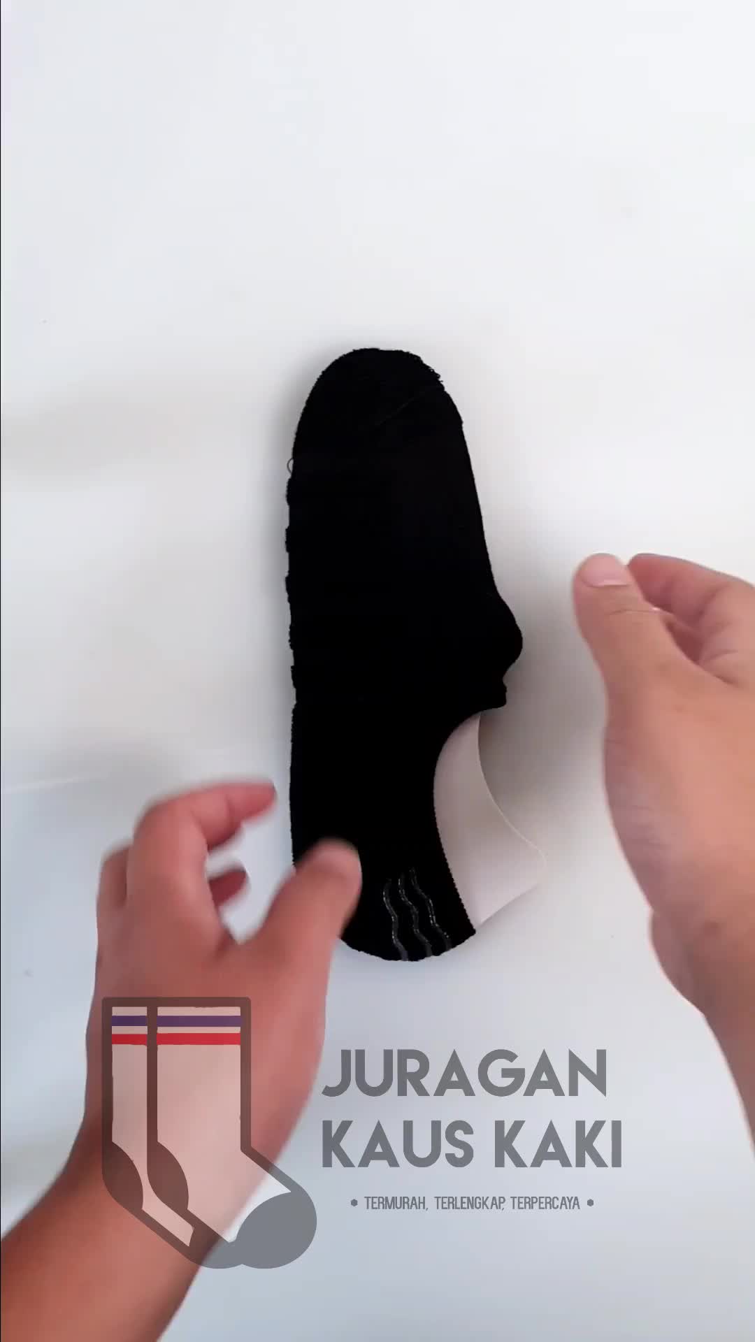 Kaos Kaki Pria Pendek Hidden Socks Tebal Invisible Serat Bambu Asli