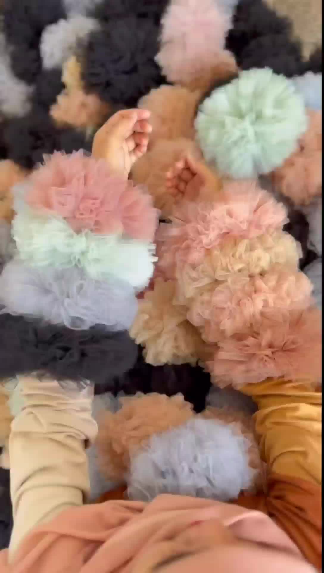 PROMO!!! Cepoll Hijab Anti Pusing Ikat Rambut Bahan Tile Premium Karet Scrunchie