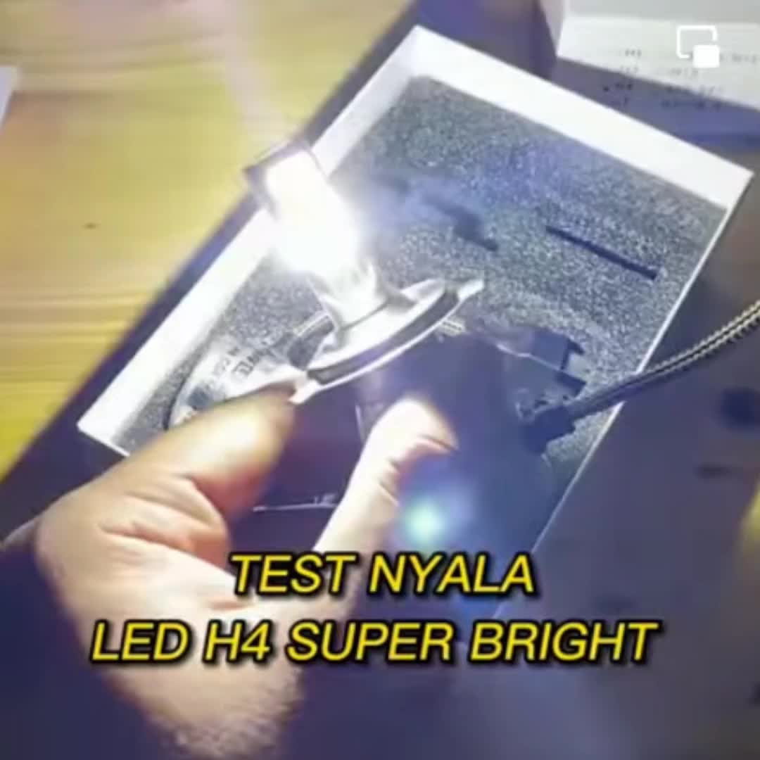 LAMPU MOBIL SUPER TERANG UNTUK LAMPU LED DEPAN / BOHLAMP HEADLAMP / SOCKET H4 DAN H11 FULLSET KANAN DAN KIRI/AVANZA/XENIA/VIOS/CALYA/SIGRA/AGYA/AYLA/YARIS/RUSH/TERIOS/JAZZ/MOBILIO/INOVA Car