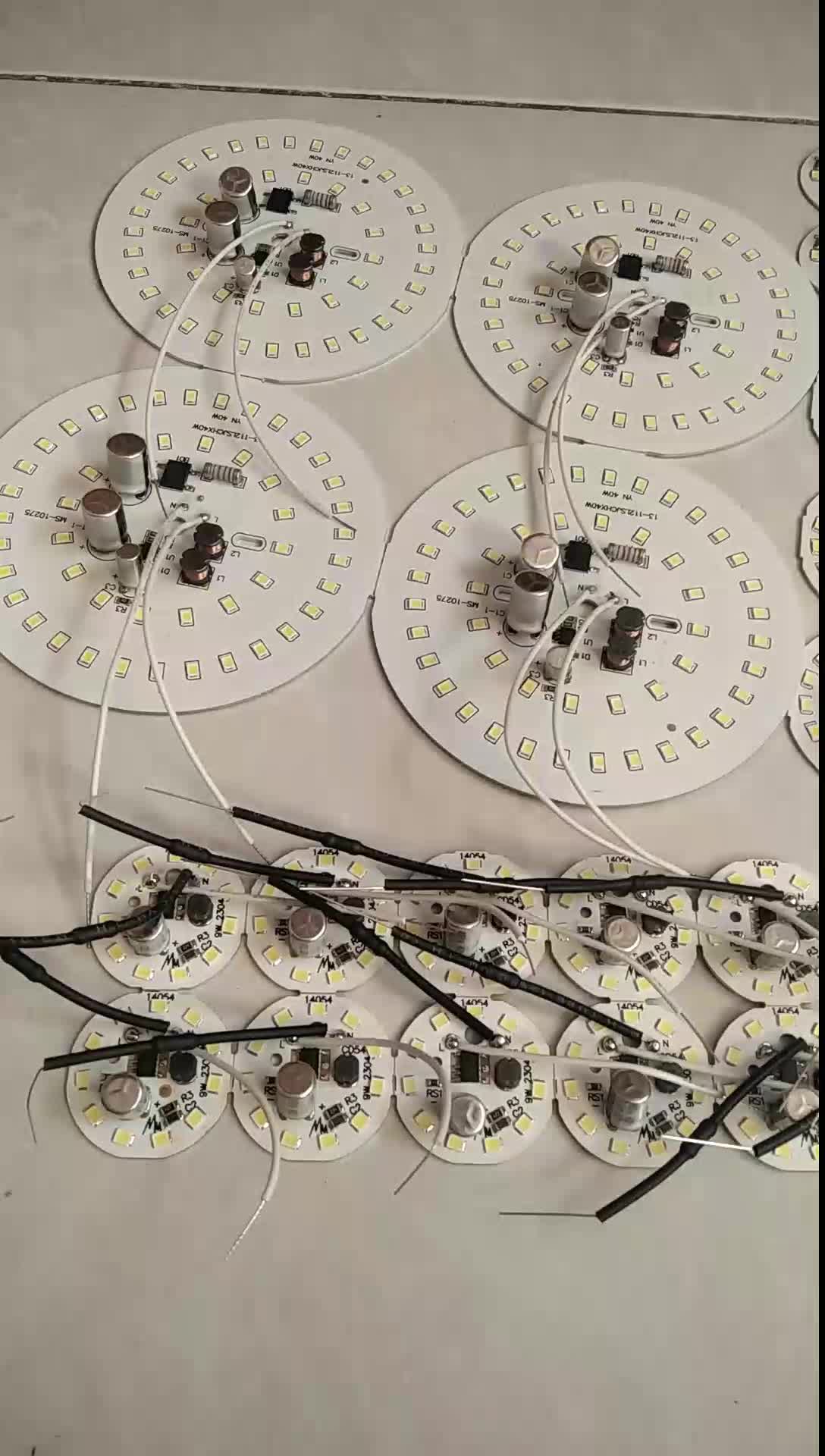Pcb Lampu Led kode Hitam 5 Watt sampai 40 Watt