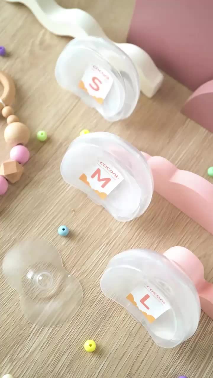 COCONI Nipple Shield 2 pcs | Pelindung Puting Bahan Silikon Menyusui Ibu Pads