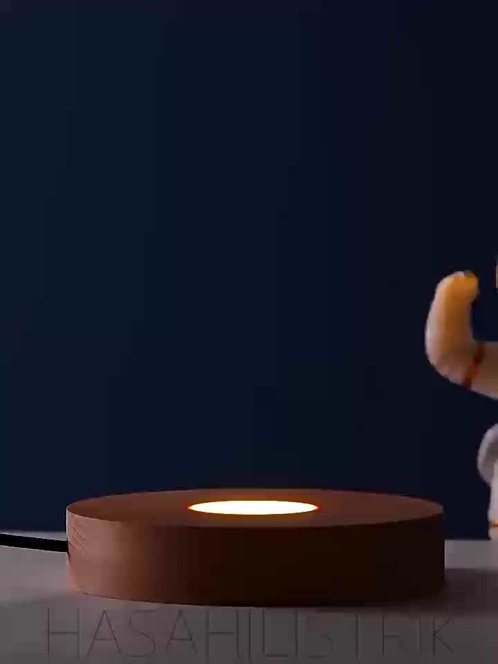 lampu buat kamar tidur Lampu Hias LED lampu hias kamar tidur Hadiah spesial lampu malam bularbola kristal Kayu