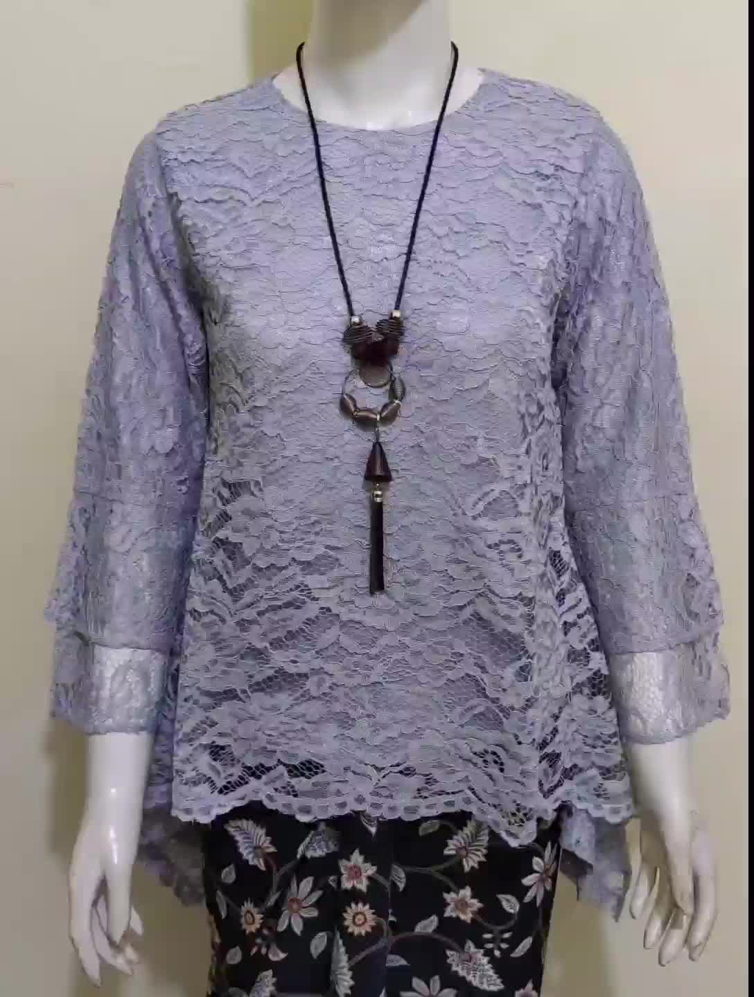 PROMO Atasan kebaya rinjani warna HITAM atasan kebaya wisuda atasan kebaya blus atasan kebaya bianca atasan kebaya moderen atasan kebaya kondangan atasan kebaya pesta atasan kebaya terbaru atasan kebaya  brukat full furing Brokat Dress