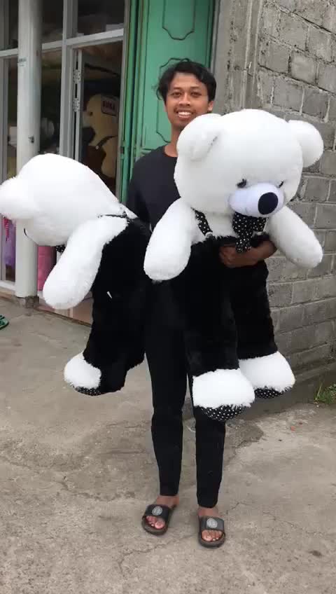 Boneka beruang panda jojon 1.1 meter