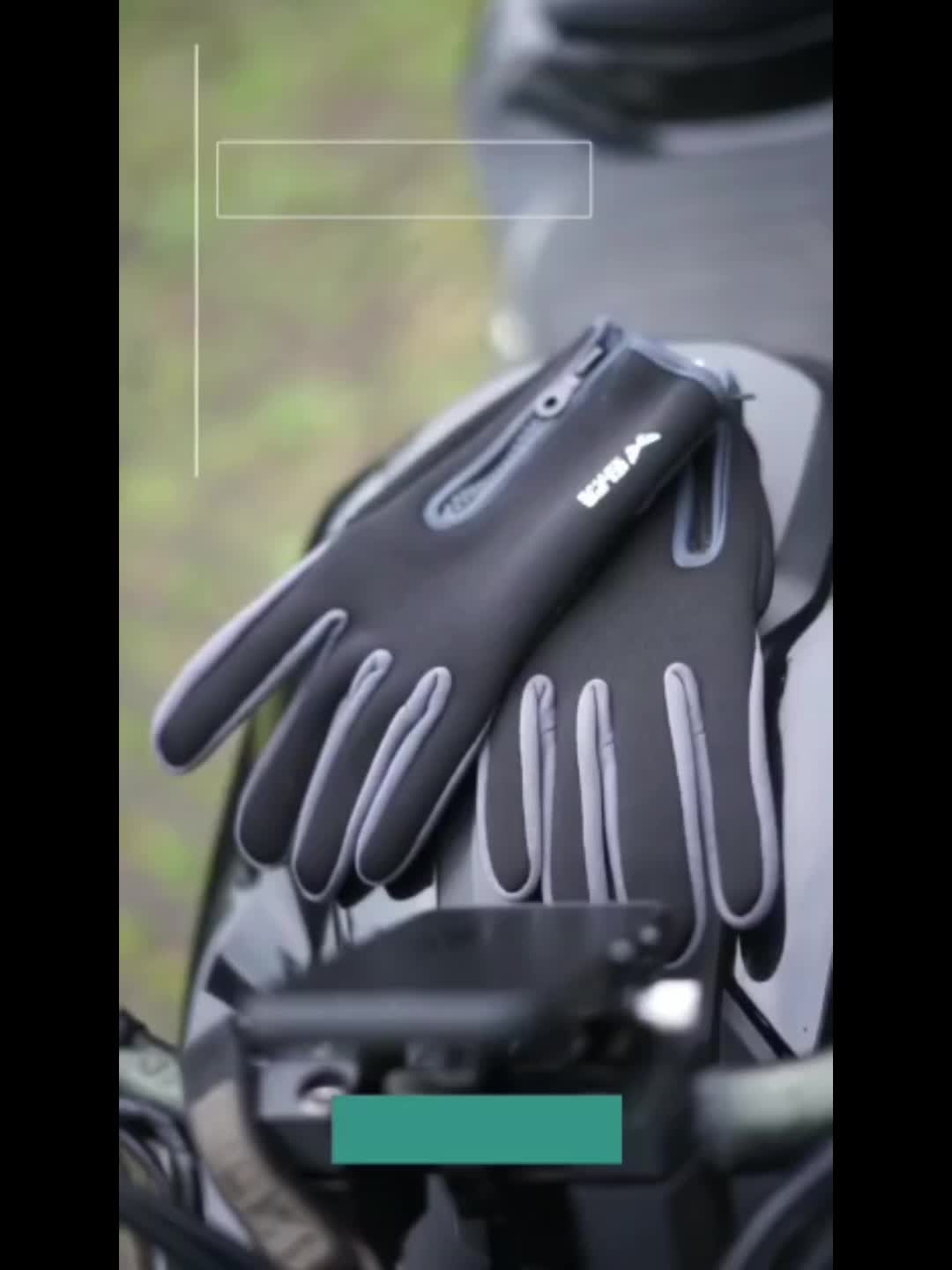 Elfs Active Touchscreen Waterproof Gloves / Sarung Tangan Sepeda Motor