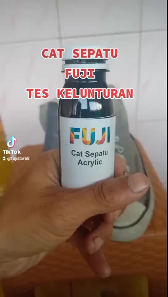 Cat Sepatu kanvas dan kulit - suede Acrylic 100 ML ( Promo 50 % di September Ceria ) Shoe