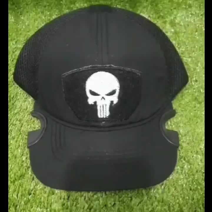 Topi Coak Punisher Tactical Army trucker topi Baseball tactical