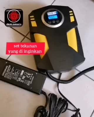Suitu Pompa angin ban Mobil Motor elektrik DIGITAL LCD display untuk mobil motor Car Kendaraan Tire