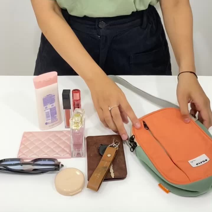 Evroa Poppy Slingbag Canvas selempang