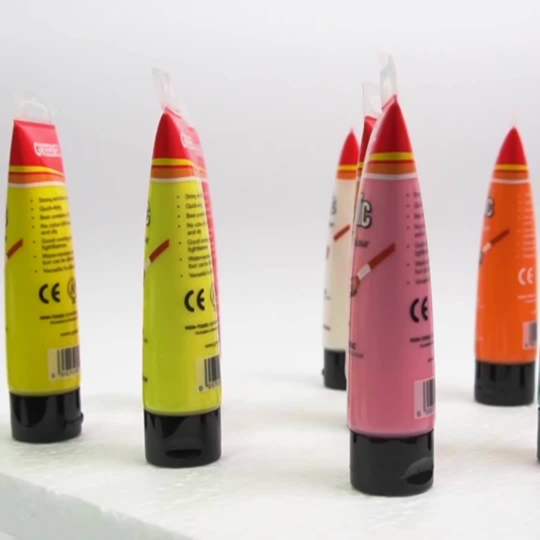 GREEBEL Cat Akrilik 30 ML (1 pcs) utk art anak & professional / ACRYLIC PAINTING Warna cerah utk melukis tdk beracun